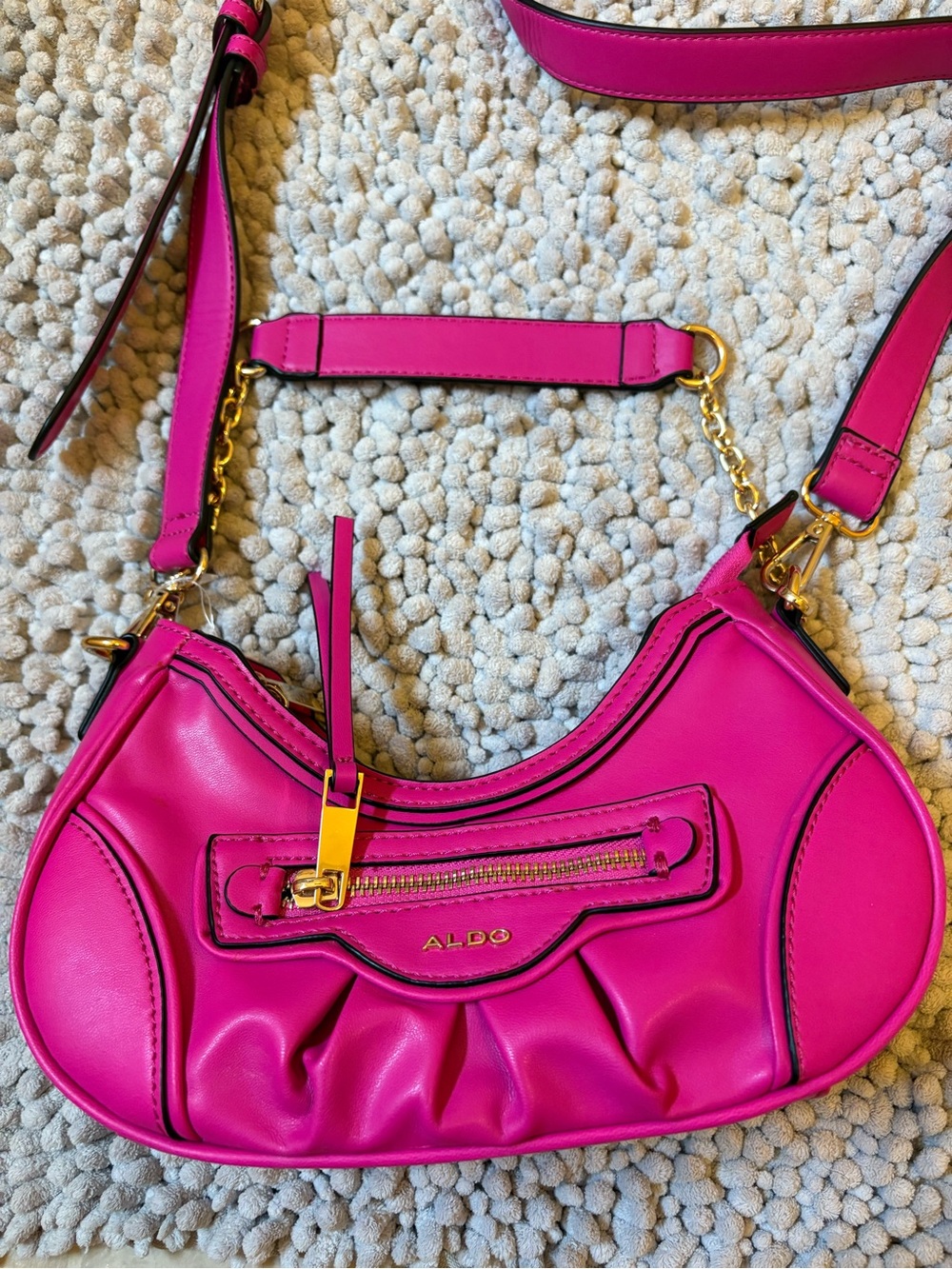 ALDO Hot Pink Fuschia woman’s hand bag New